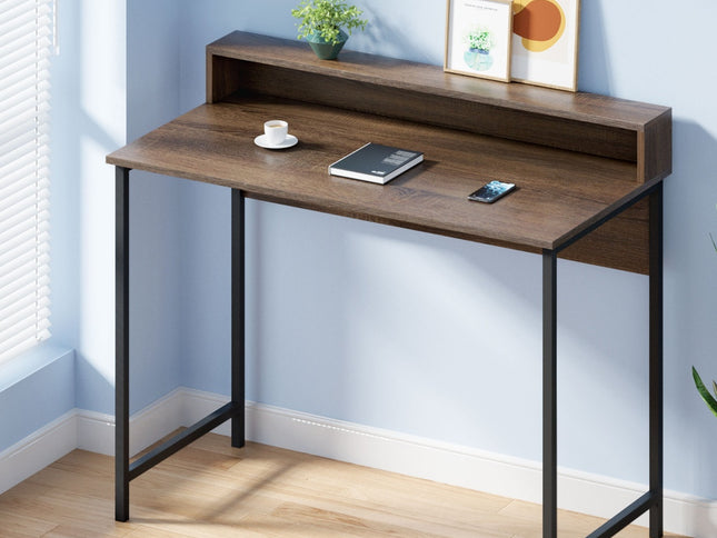 Artiss Computer Desk Shelf Oak 100CM