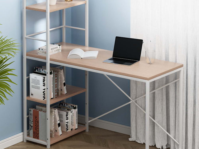 Artiss Computer Desk Shelf Oak 120CM