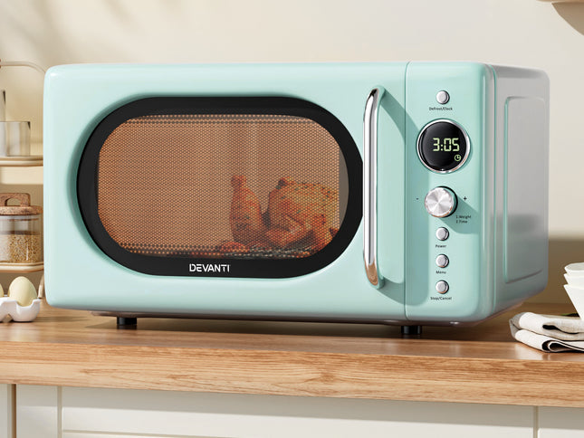 Devanti 20L Microwave Oven 700W Green
