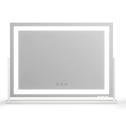 Embellir Makeup Mirror 80x58cm 360ÔΩû Rotatable Vanity Mirror with Lights Bright Light Strip Adjustable