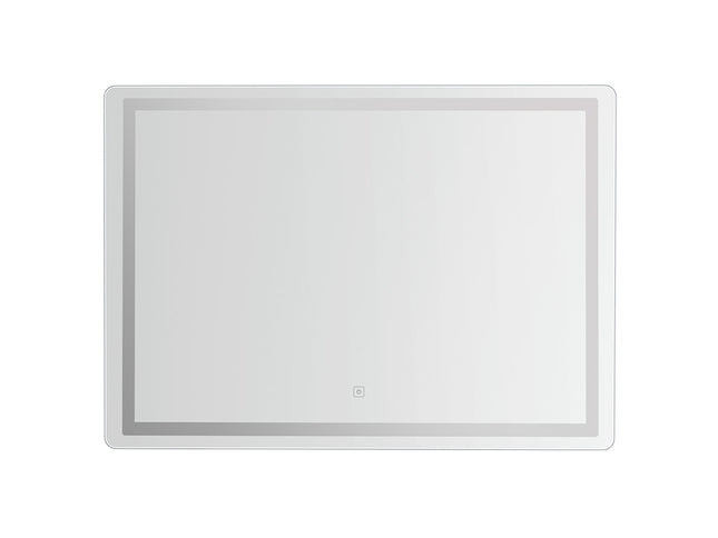 Embellir Wall Mirror 100X70CM with LED Light Bathroom Home Decor Round Rectangle
