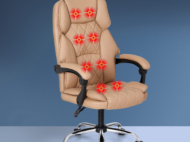 Artiss Massage Office Chair Computer Chairs High Back