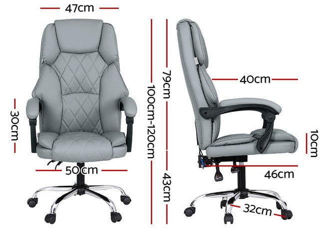 Artiss Massage Office Chair Computer Chairs High Back