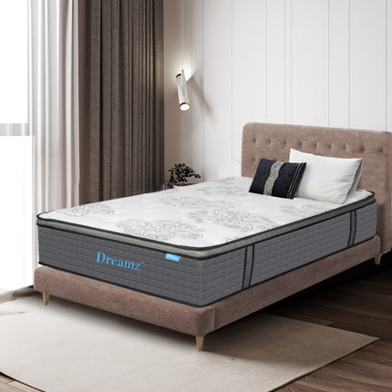 Dreamz Spring Mattress Bed Pocket Egg King Single-1950770001896148998
