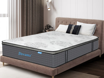 Dreamz Spring Mattress Bed Pocket Egg King-1950770001724182534