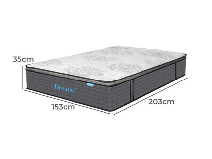 Dreamz Spring Mattress Bed Pocket Egg Queen-1950770002063921154