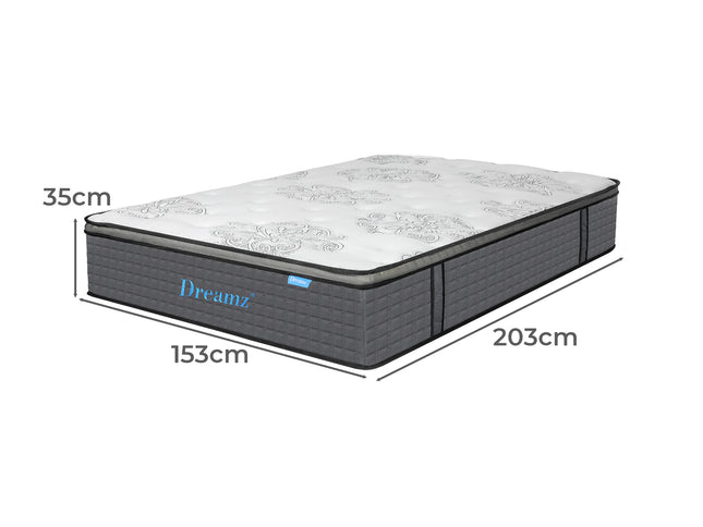 Dreamz Spring Mattress Bed Pocket Egg Queen-1950770002063921154