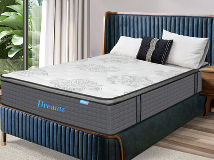 Dreamz Spring Mattress Bed Pocket Egg Queen-1950770002063921159
