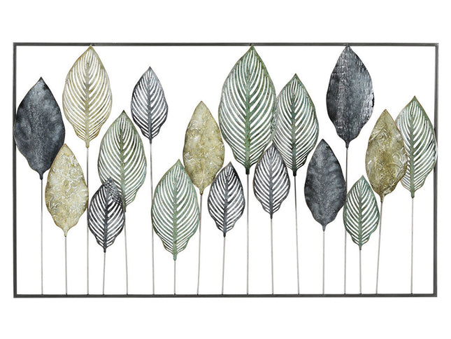 Artiss Metal Wall Art Hanging Sculpture Home Decor Leaf Tree of Life Framed
