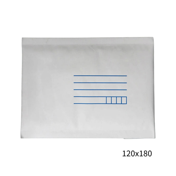 120x180mm White Padded Envelope with Printed Address Lines 100 Pack-2029334119493799936