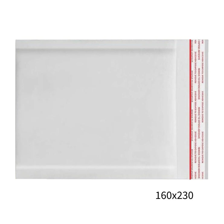 160x230mm White Self-Sealing Padded Envelope 500 Pack-2029334120605290496