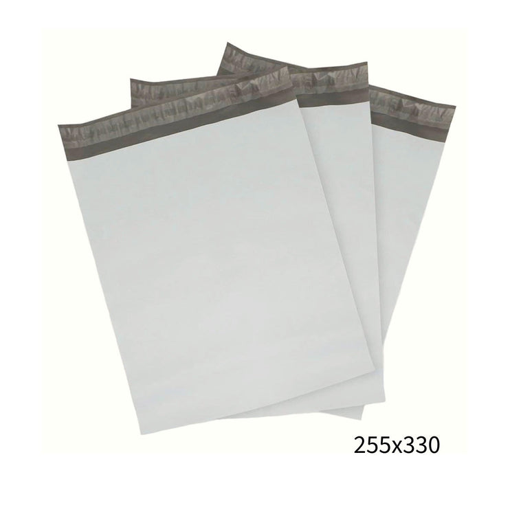 255x330mm White Poly Mailer – Self-Sealing Shipping Bag 100 Pack-2029334122593390593