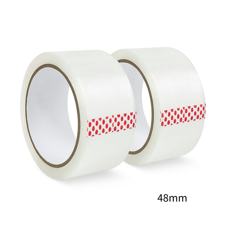 BOPP Clear Packaging Tape 48mm – Heavy Duty Adhesive Roll 36 Pack-2029334123214147584