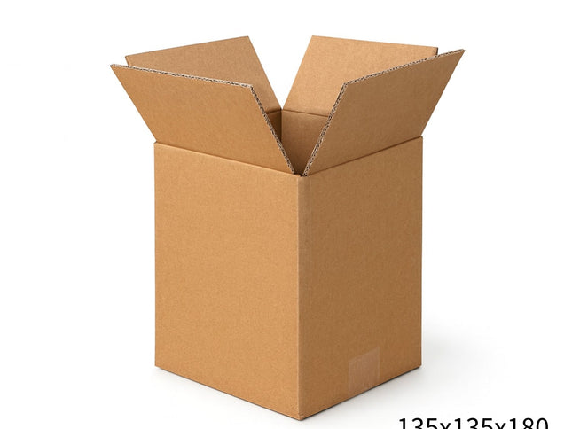 135x135x180mm Brown Mailing Box – Durable Cardboard Carton 20 Pack-2029334124476633088