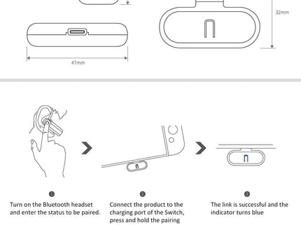 Nintendo Switch Wireless Audio Transmitter-1915198072904880132