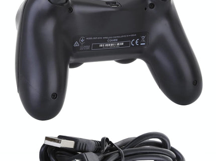 Black Wireless Bluetooth Snowflake Game Controller For Ps4-1915196749346115586