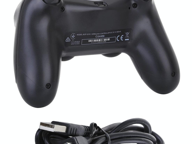 Black Wireless Bluetooth Snowflake Game Controller For Ps4-1915196749346115586