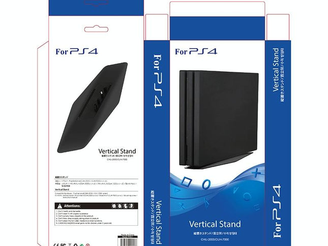 Versatile Game Machine Stand For Ps4 Slim / Pro - 2 In 1 Design-1915197654019739650