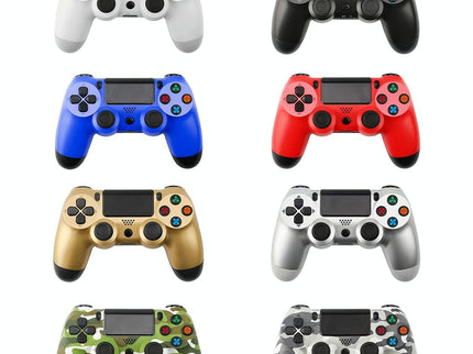 Snowflake Button Wired Gamepad For Ps4 - Green Camouflage-1915197515121168387