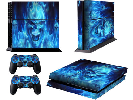 Stylish Protective Film For Sony Ps4 - Dokuro Pattern-1915198064784707584