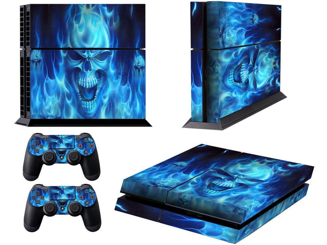 Stylish Protective Film For Sony Ps4 - Dokuro Pattern-1915198064784707585