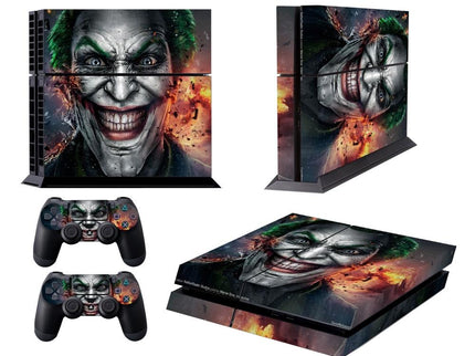 Sony Ps4 Protective Film Sticker - Clown Bucky Pattern-1915197765202350082