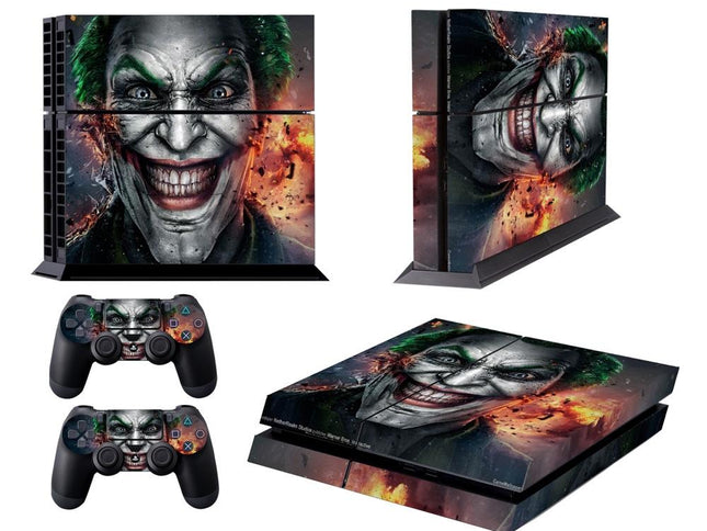 Sony Ps4 Protective Film Sticker - Clown Bucky Pattern-1915197765202350082