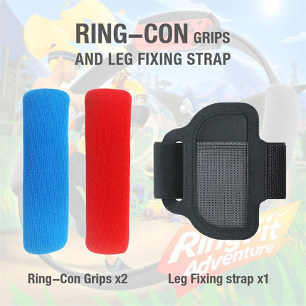Switch Joy Con Grip With Straps And Cover - Adjustable-1915197957452468226