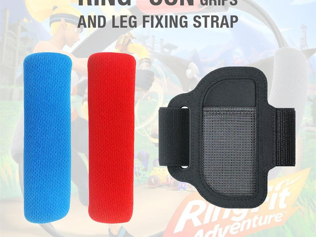 Switch Joy Con Grip With Straps And Cover - Adjustable-1915197957452468226
