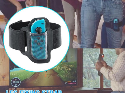 Switch Joy Con Grip With Straps And Cover - Adjustable-1915197957452468231