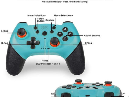 Switch Pro 6-Axis Tooth Gamepad-1915196545934954499