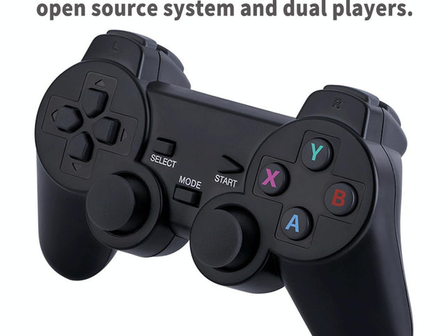 32Gb 4K Retro Game Stick + 2 Wireless Gamepads & 3000 Games-1915197927157010434