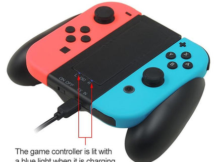 Joy Con Controller Grip With Charger - Compact And Convenient-1915197291367632901