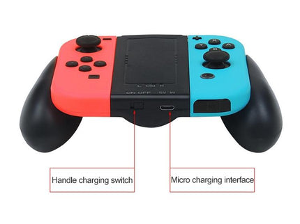 Joy Con Controller Grip With Charger - Compact And Convenient-1915197291367632902