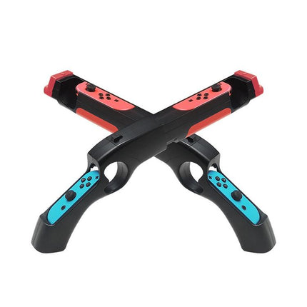 Joy Con Shooting Gun Handle For Nintendo Switch - Compact And Versatile-1922443394186088451