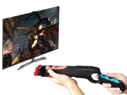 Joy Con Shooting Gun Handle For Nintendo Switch - Compact And Versatile-1922443394186088453