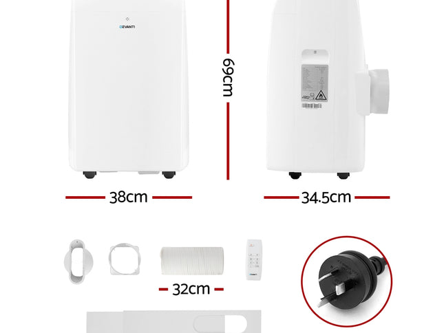 Devanti 12000BTU Portable Air Conditioner