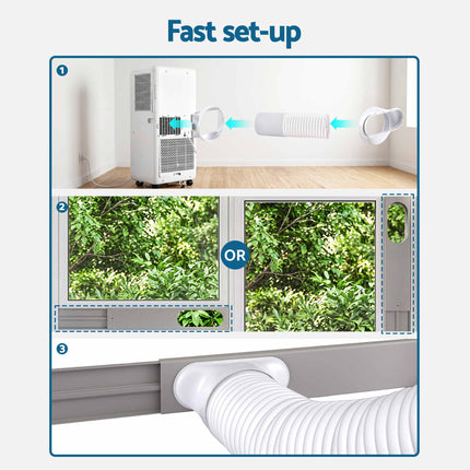 Devanti Portable Air Conditioner 5000 BTU 3-in-1 with Remote Control