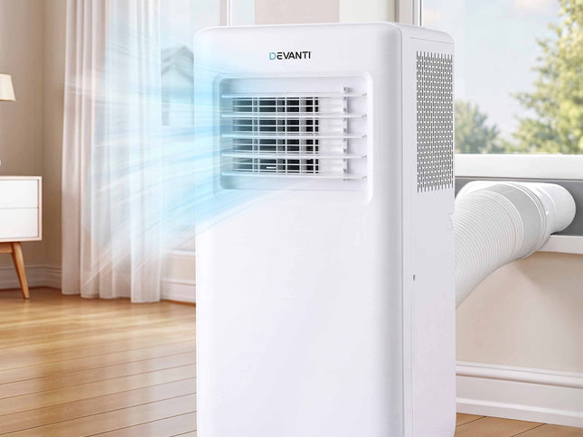 Devanti Portable Air Conditioner 9000 BTU 3-in-1 with Remote Control