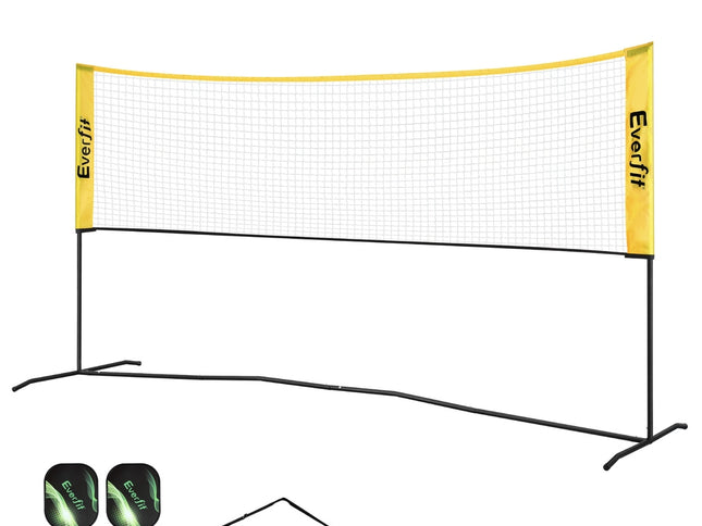 Everfit 10ft Portable Pickle Ball Net Adjustable Multi-Sport for Badminton Tennis Pickleball Volleyball