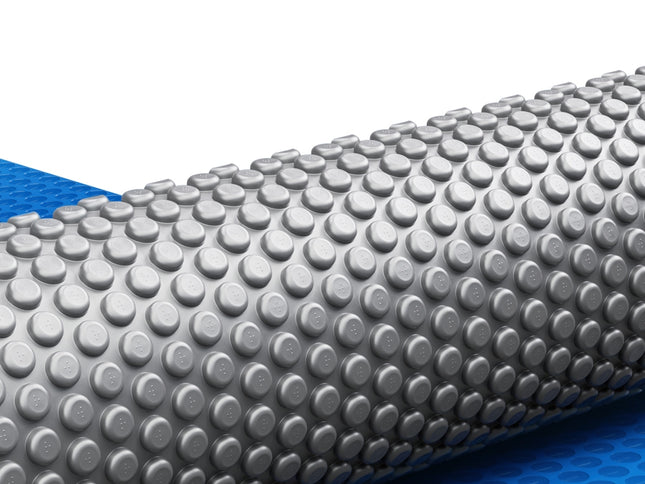Aqua Buddy Pool Cover 600 Micron 11x6.2m Swimming Pool Solar Blanket Blue Silver