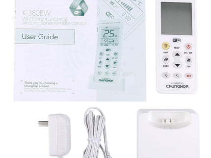 Universal Wifi Smart Ac Remote Control With Holder - Supports 2G / 3G / 4G / Wifi-1915198378308931593