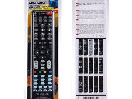 Universal Remote For Konka Led / Lcd / Hdtv - Chunghop K906-1915197621862010887