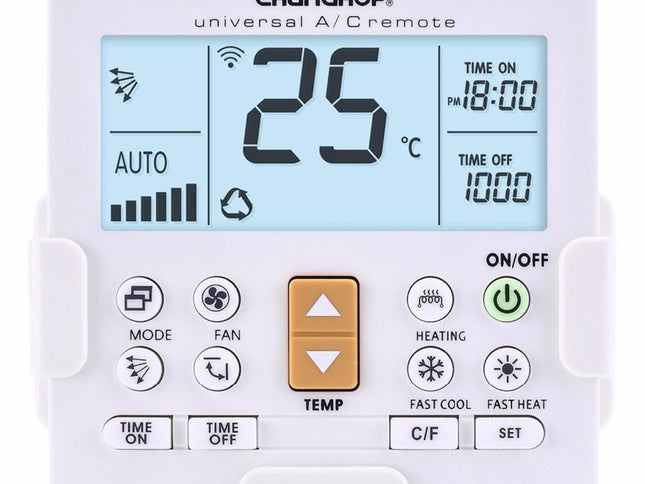 Universal Lcd Air Conditioner Remote Controller With Bracket - Chunghop K650E-1915197167652442113