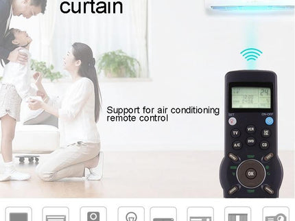 Universal Lcd Remote Controller With Learning Function For Tv Vcr Sat Cbl Dvd Cd A / C - Chunghop Rm L991-1915197264465367043