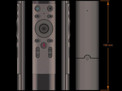 Universal 3D Air Mouse Remote With Voice Control-1915197465016012805