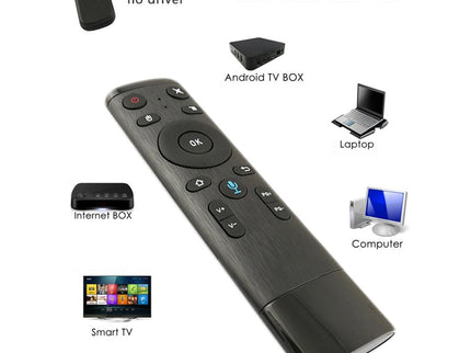 Universal 3D Air Mouse Remote With Voice Control-1915197465016012806