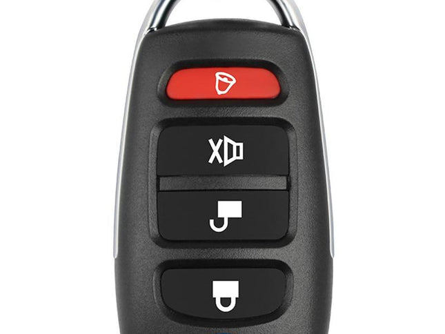 Metal 4-Button Wireless Garage Door Remote - 433Mhz-1915197920618090497
