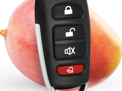 Metal 4-Button Wireless Garage Door Remote - 433Mhz-1915197920618090500