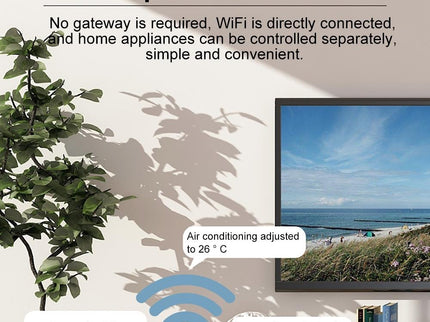 Smart Universal Remote Controller With Wifi And Alexa Control-1915197501741338627